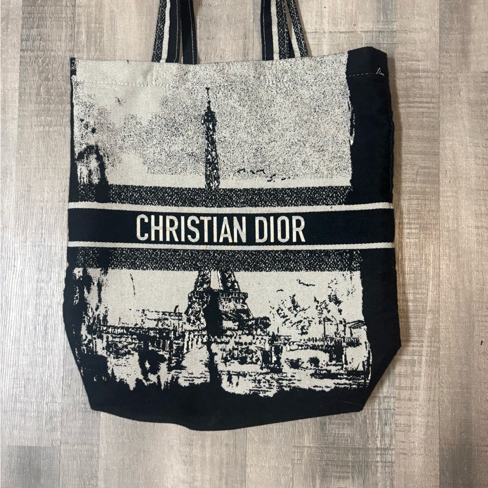 Christian Dior NYC to Paris Tote Bag